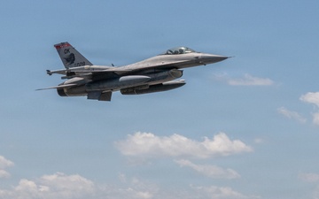 Lt. Col. Michael Coloney Touches Down for the Final Time