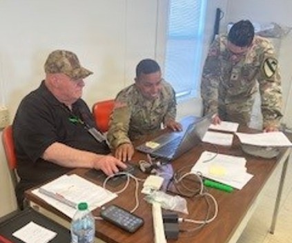 ILSC field personnel assists PdM Network Modernization