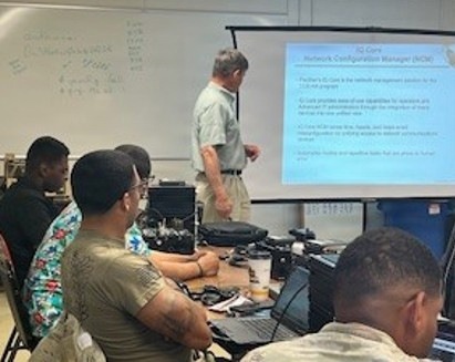 ILSC field personnel assists PdM Network Modernization