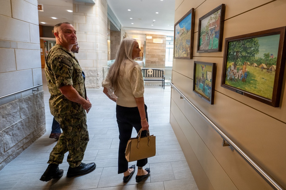MCPON John Perryman and Navy OAL visit Armed Forces Retirement Home in Washington, D.C.
