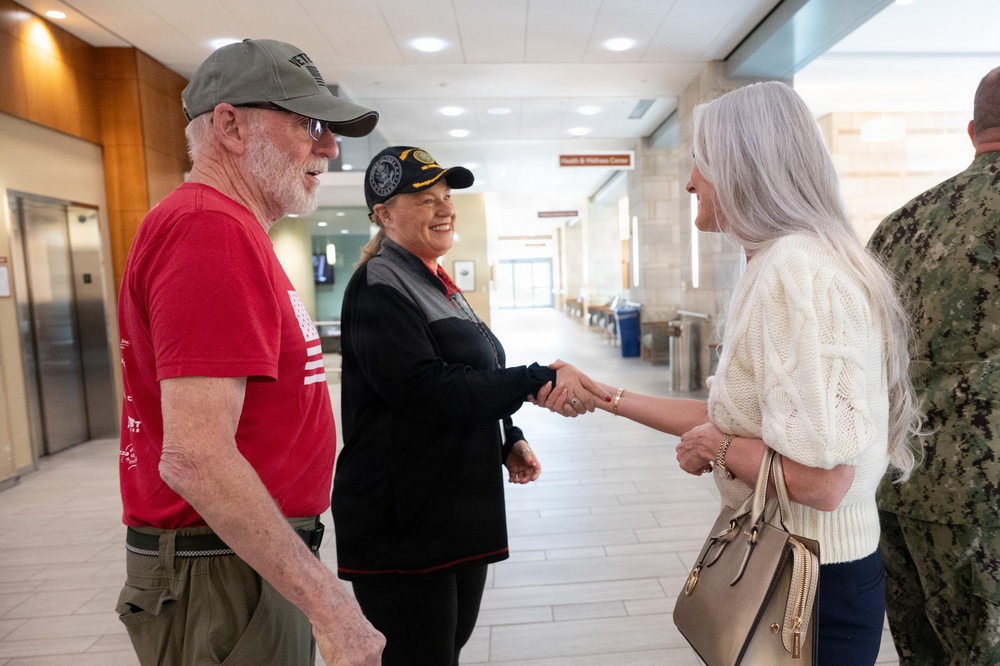 MCPON John Perryman and Navy OAL visit Armed Forces Retirement Home in Washington, D.C.