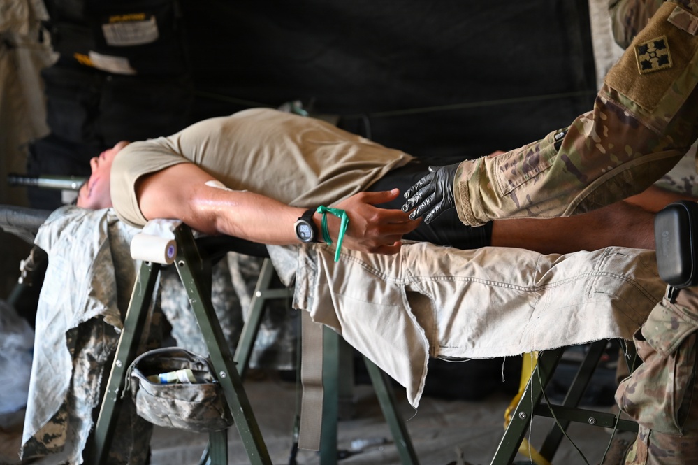 Medical Team Unite During IVY MASS Exercise