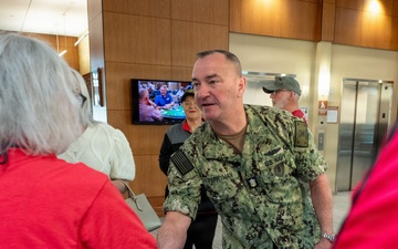 MCPON John Perryman and Navy OAL visit Armed Forces Retirement Home in Washington, D.C.