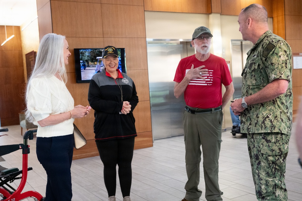 MCPON John Perryman and Navy OAL visit Armed Forces Retirement Home in Washington, D.C.