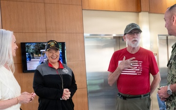MCPON John Perryman and Navy OAL visit Armed Forces Retirement Home in Washington, D.C.