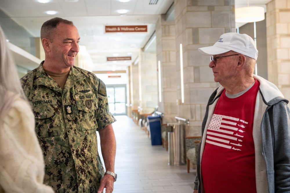 MCPON John Perryman and Navy OAL visit Armed Forces Retirement Home in Washington, D.C.
