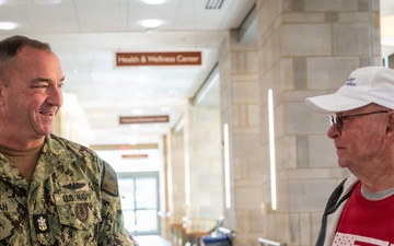 MCPON John Perryman and Navy OAL visit Armed Forces Retirement Home in Washington, D.C.