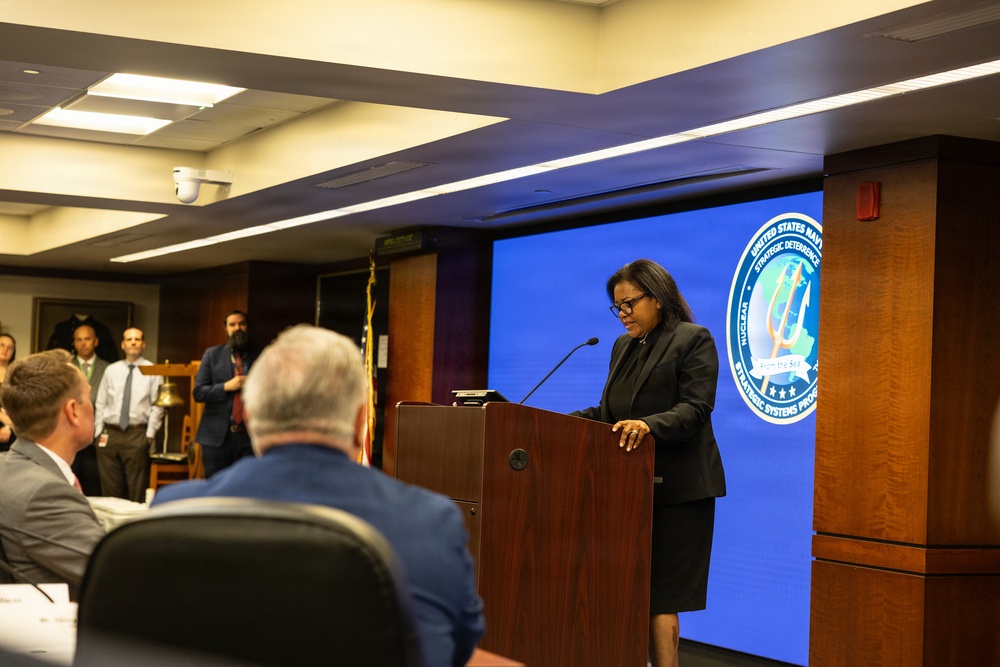 Director of Portfolio Acquisition Executive Strategic Systems Programs Recognizes Six Individuals for Outstanding Contribution to Strategic Deterrence Mission