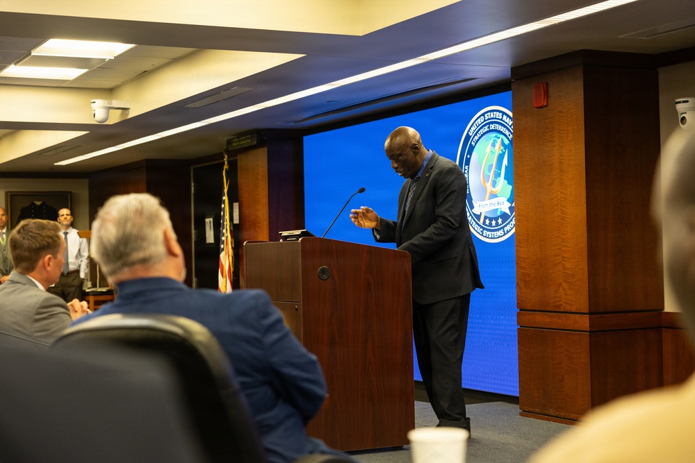 Director of Portfolio Acquisition Executive Strategic Systems Programs Recognizes Six Individuals for Outstanding Contribution to Strategic Deterrence Mission