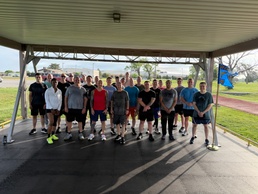 299th NOS participates in 15th annual Maj. Charles Ransom Memorial Run
