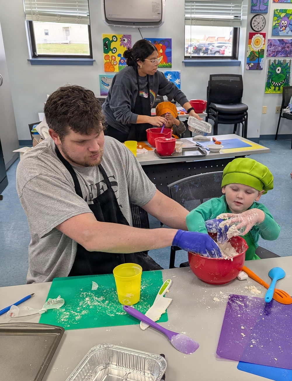 Fort Drum families get flaky with the Family Advocacy Program