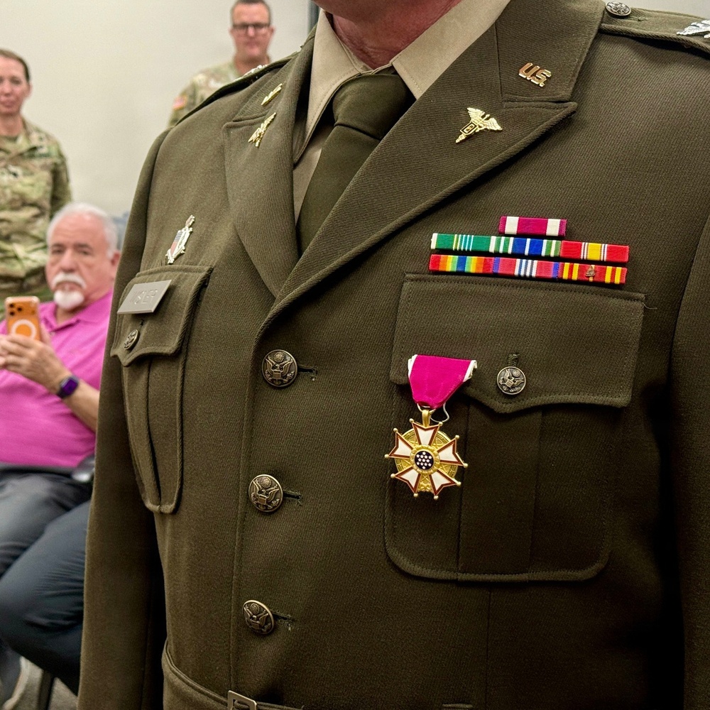 Utah National Guard Col. Marcus Wisner awarded Legion of Merit