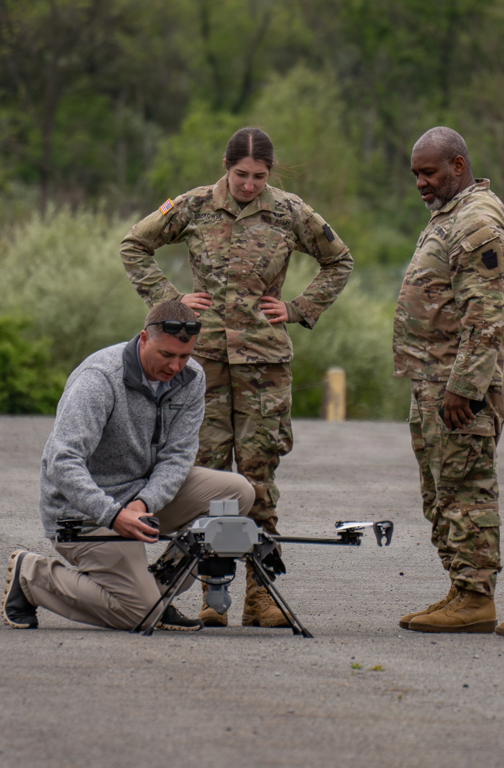 Multi-Functional Reconnaissance Company conducts new equipment training