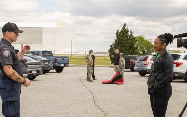 NDW Military Working Dog Team Demonstrates Capabilities for WJZ-TV