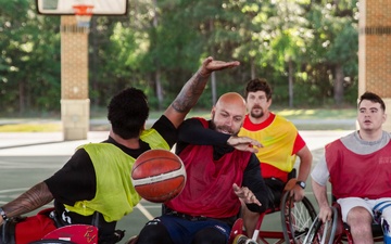 Team Marine Corps Warrior Games Training Camp 2026; Basketball