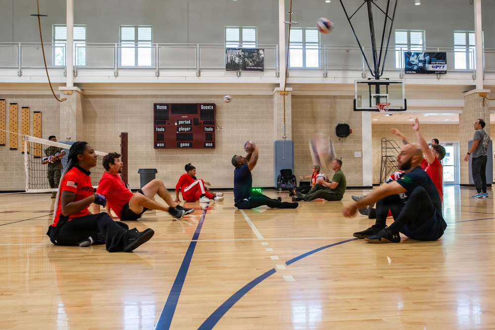 Team Marine Corps Warrior Games Training Camp 2026; Volleyball