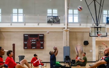 Team Marine Corps Warrior Games Training Camp 2026; Volleyball