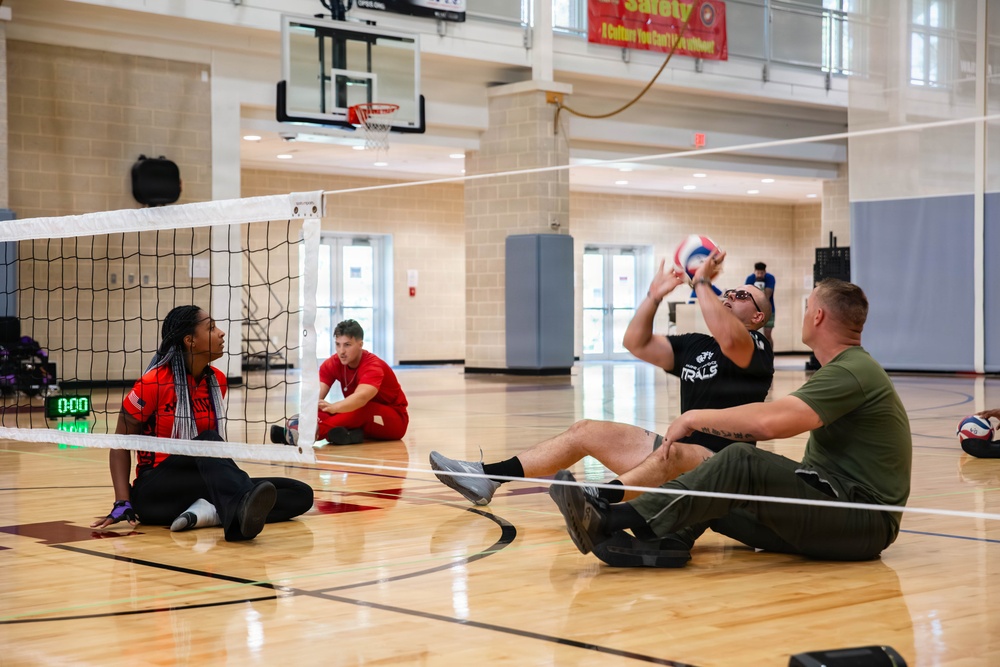Team Marine Corps Warrior Games Training Camp 2026; Volleyball