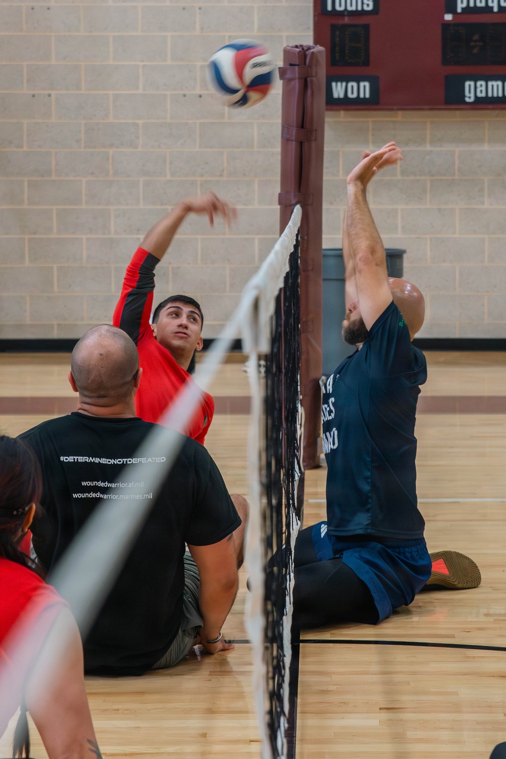 Team Marine Corps Warrior Games Training Camp 2026; Volleyball