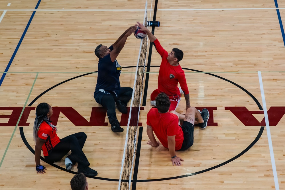 Team Marine Corps Warrior Games Training Camp 2026; Volleyball