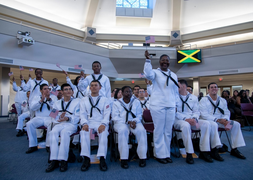 Recruit Training Command Naturalization Ceremony