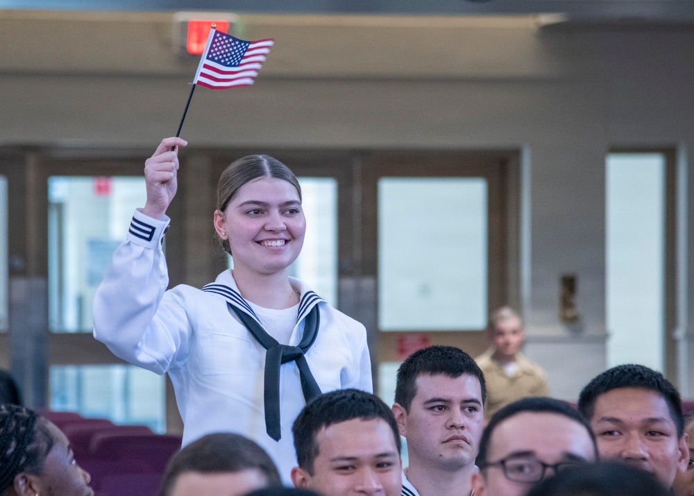 Recruit Training Command Naturalization Ceremony