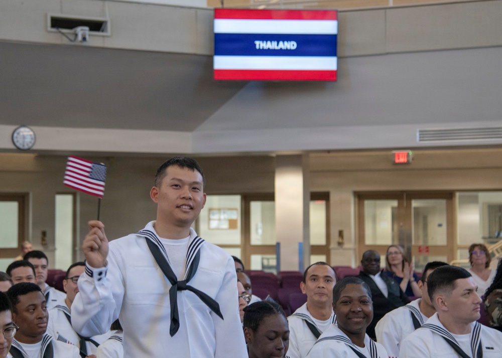 Recruit Training Command Naturalization Ceremony