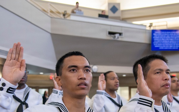 Recruit Training Command Naturalization Ceremony