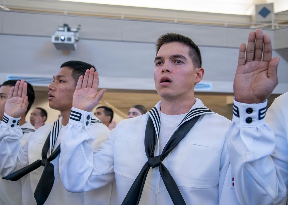 Recruit Training Command Naturalization Ceremony
