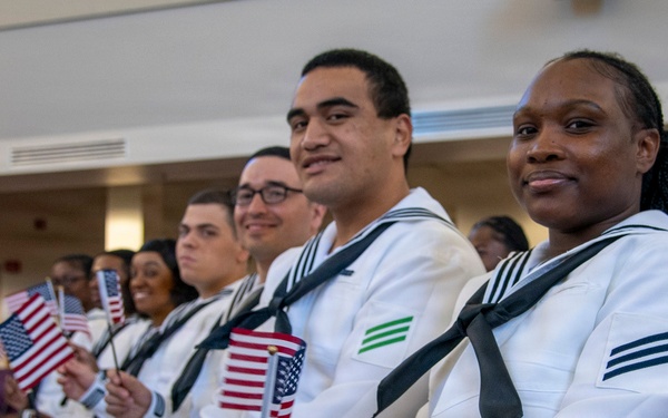 Recruit Training Command Naturalization Ceremony