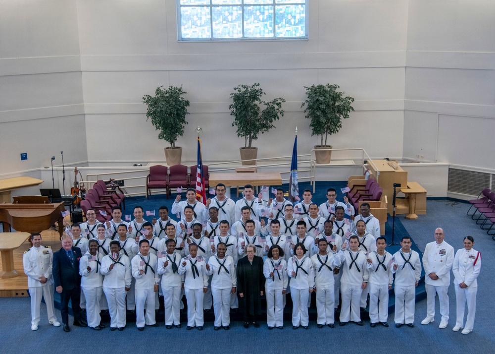 Recruit Training Command Naturalization Ceremony