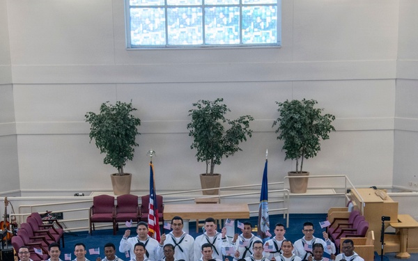 Recruit Training Command Naturalization Ceremony