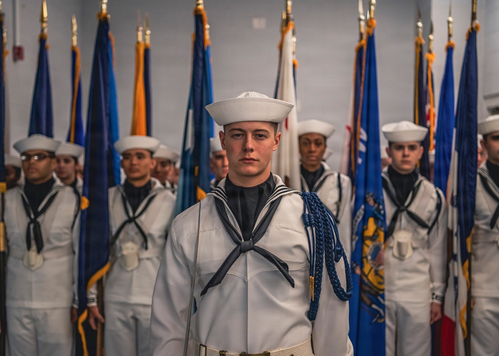 Recruit Training Command Pass in Review