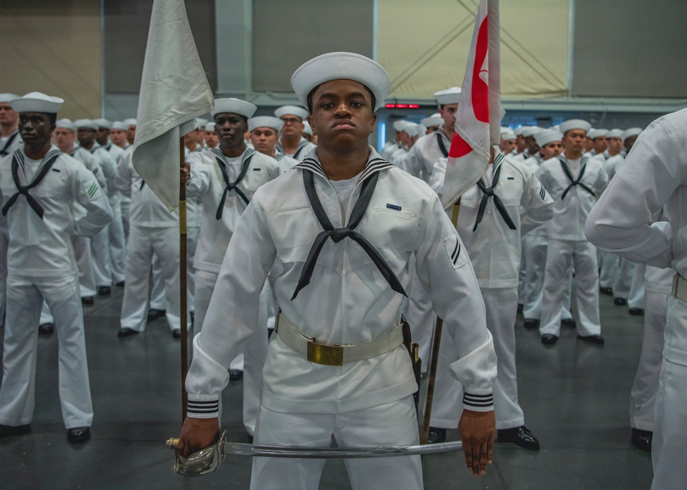 Recruit Training Command Pass in Review