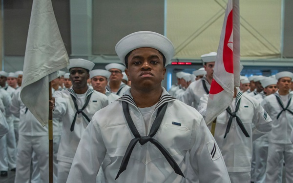 Recruit Training Command Pass in Review