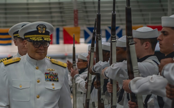 Recruit Training Command Pass in Review