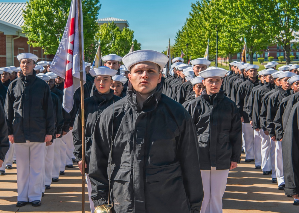 Recruit Training Command Pass in Review