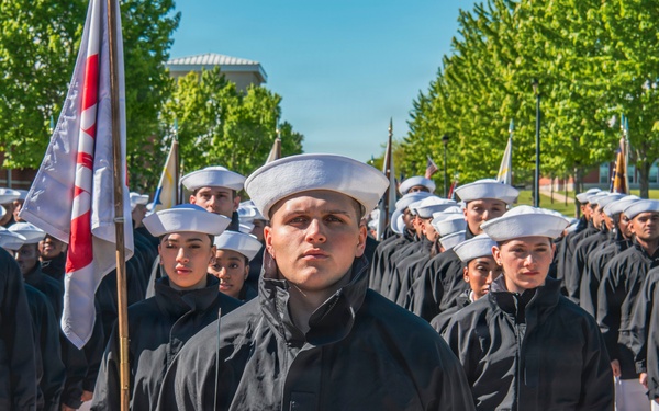 Recruit Training Command Pass in Review