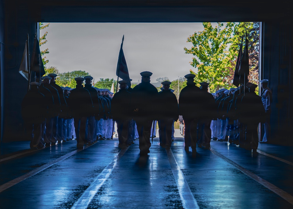 Recruit Training Command Pass in Review