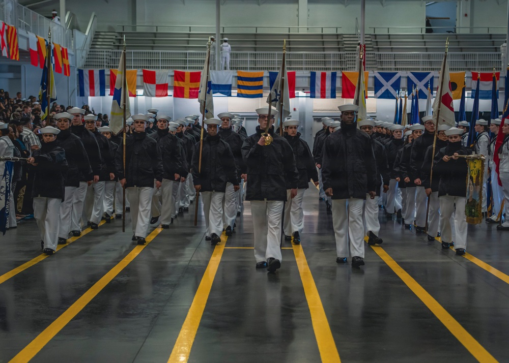 Recruit Training Command Pass in Review