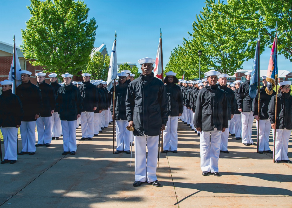 Recruit Training Command Pass in Review