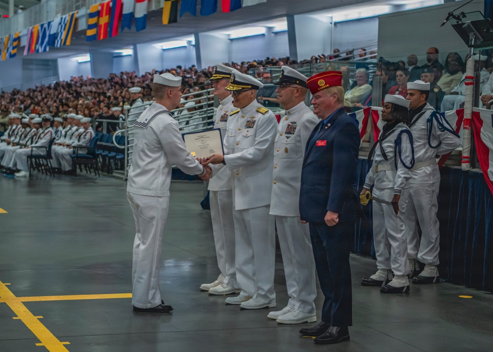 Recruit Training Command Pass in Review