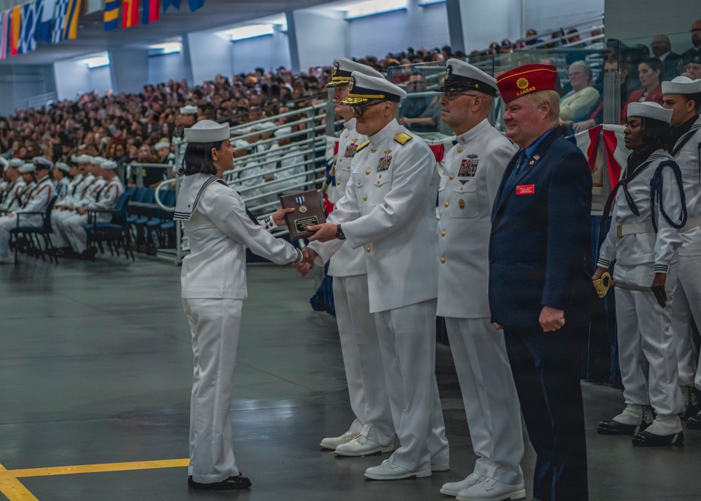 Recruit Training Command Pass in Review