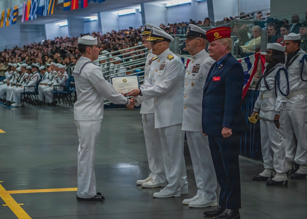 Recruit Training Command Pass in Review