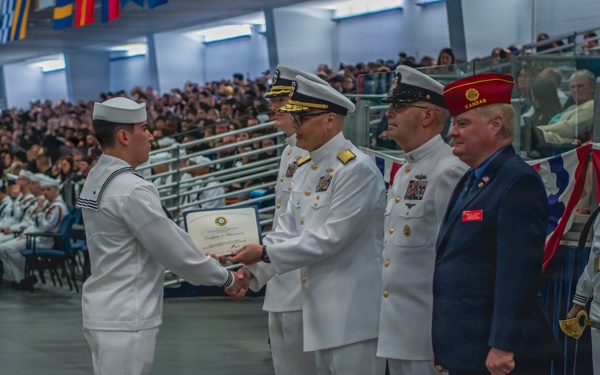 Recruit Training Command Pass in Review