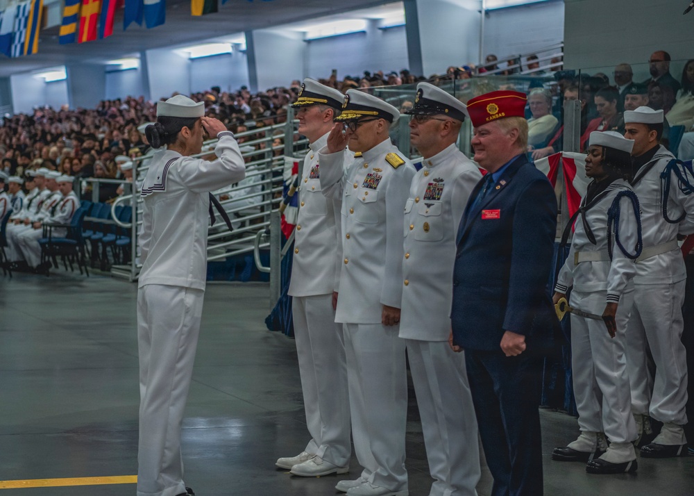 Recruit Training Command Pass in Review