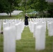 Full Military Funeral Honors with Escort are Conducted for U.S. Navy Seaman 1st Class Paul Newton in Section 57