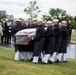 Full Military Funeral Honors with Escort are Conducted for U.S. Navy Seaman 1st Class Paul Newton in Section 57