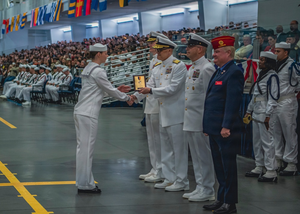 Recruit Training Command Pass in Review