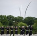 Full Military Funeral Honors with Escort are Conducted for U.S. Navy Seaman 1st Class Paul Newton in Section 57